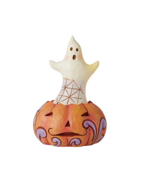 Citrouille D'halloween Mini Figurine Jim Shore Heartwood Creek