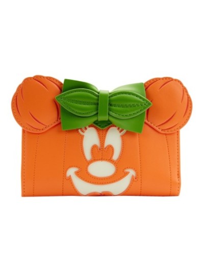 Portefeuille Minnie Citrouille Disney Loungefly