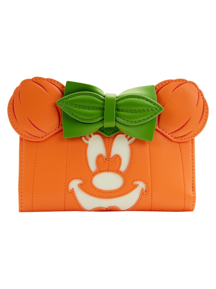 Portefeuille Minnie Citrouille Disney Loungefly