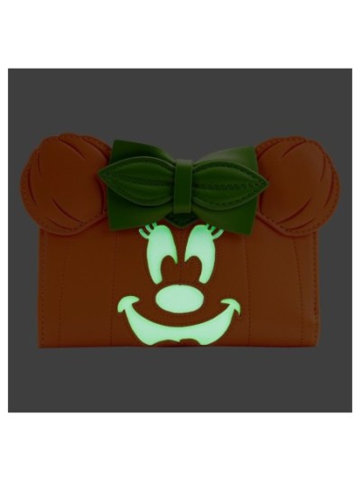 Portefeuille Minnie Citrouille Disney Loungefly