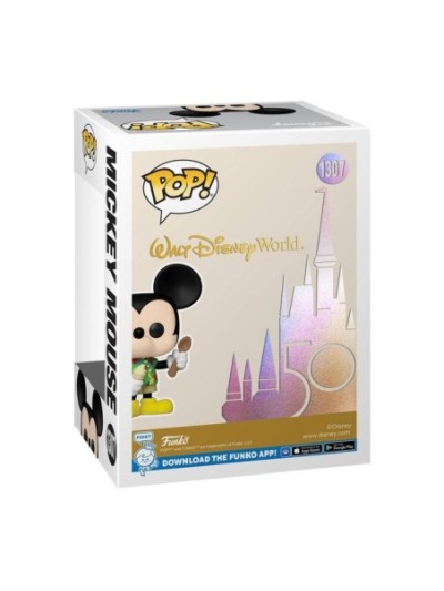 Figurine Funko Pop 1307 Mickey Mouse Walt Disney Word 50Eme Anniversaire