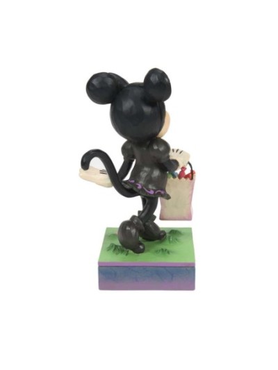 Figurine Minnie En Costume De Chat Noir Disney Traditions