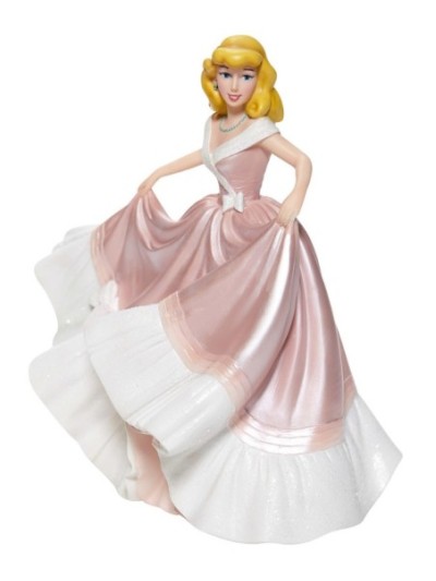 Figurine Cendrillon Dans Une Robe Rose Disney Showcase Haute Couture