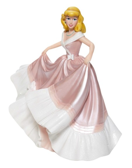 Figurine Cendrillon Dans Une Robe Rose Disney Showcase Haute Couture