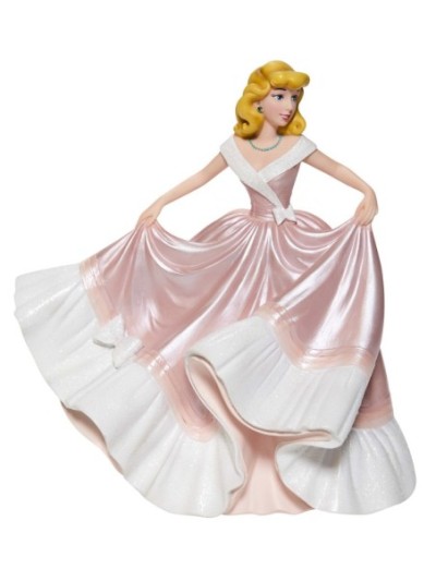 Figurine Cendrillon Dans Une Robe Rose Disney Showcase Haute Couture