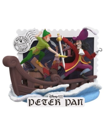 Figurine Diorama Peter Pan Disney 100Th Anniversaire D-Stage