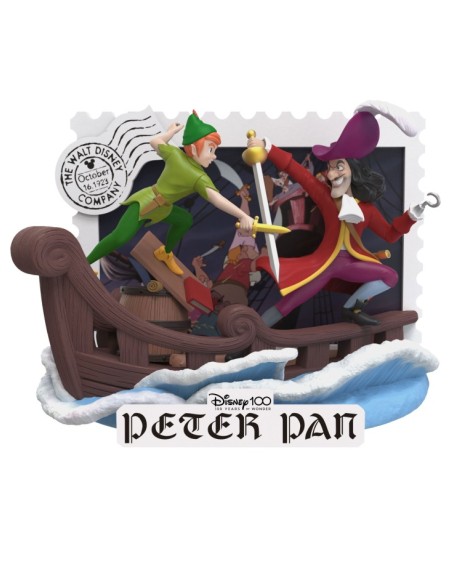 Figurine Diorama Peter Pan Disney 100Th Anniversaire D-Stage