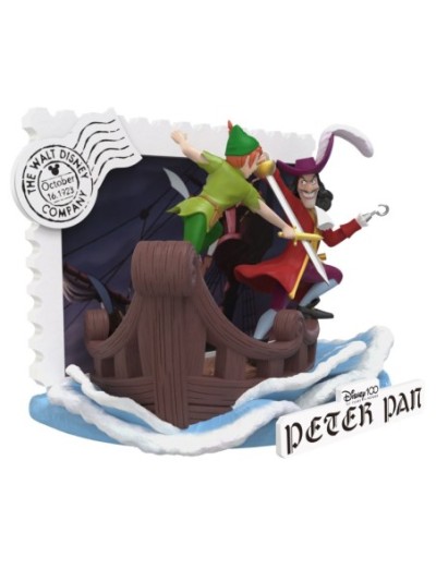 Figurine Diorama Peter Pan Disney 100Th Anniversaire D-Stage