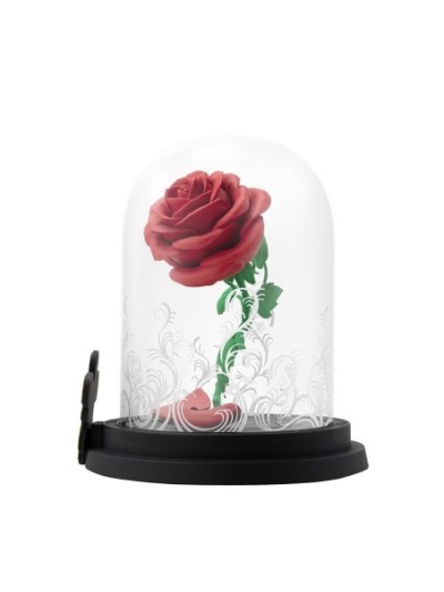 Figurine Rose Enchantée La Belle Et La Bête