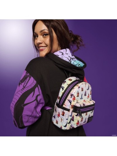 Mini Sac À Dos Irisé Villains Disney Loungefly