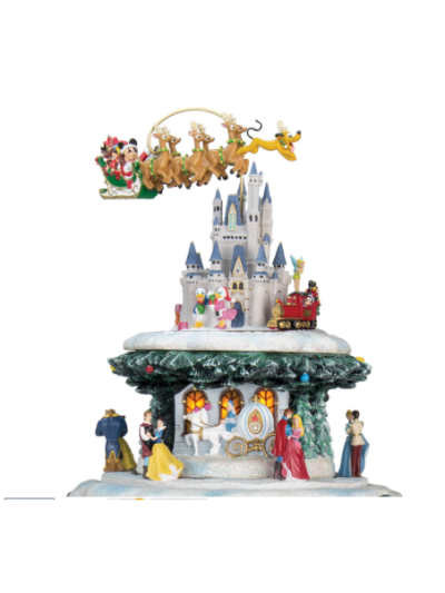 The Wonderful World Of Disney Tabletop Musical Lit Rotating Christmas Tree