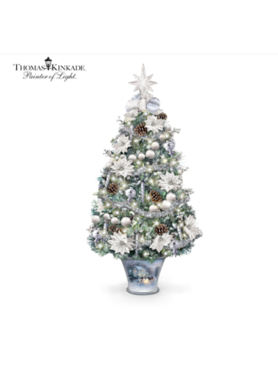 Thomas Kinkade Winter Splendour Tabletop Tree