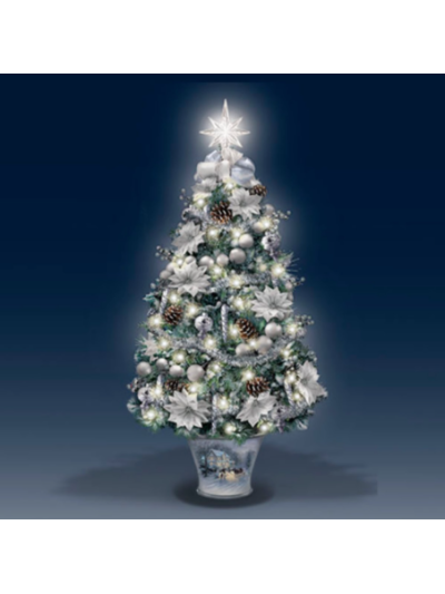 Thomas Kinkade Winter Splendour Tabletop Tree