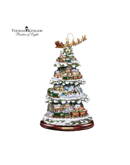 Thomas Kinkade Wonderland Express Christmas Tree