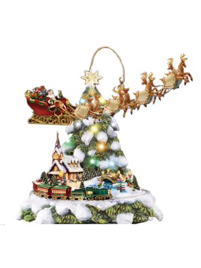 Thomas Kinkade Wonderland Express Christmas Tree