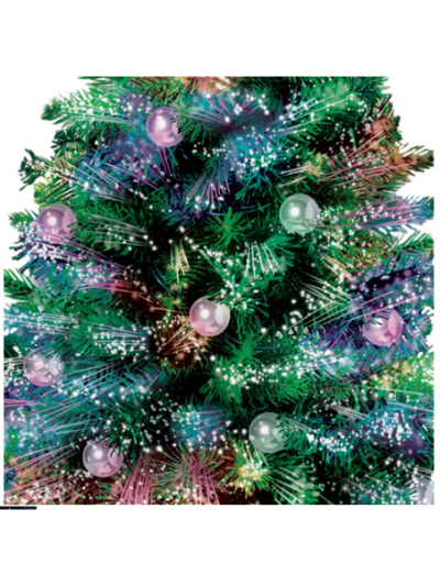 Thomas Kinkade Holiday Sparkle Lit Tabletop Tree