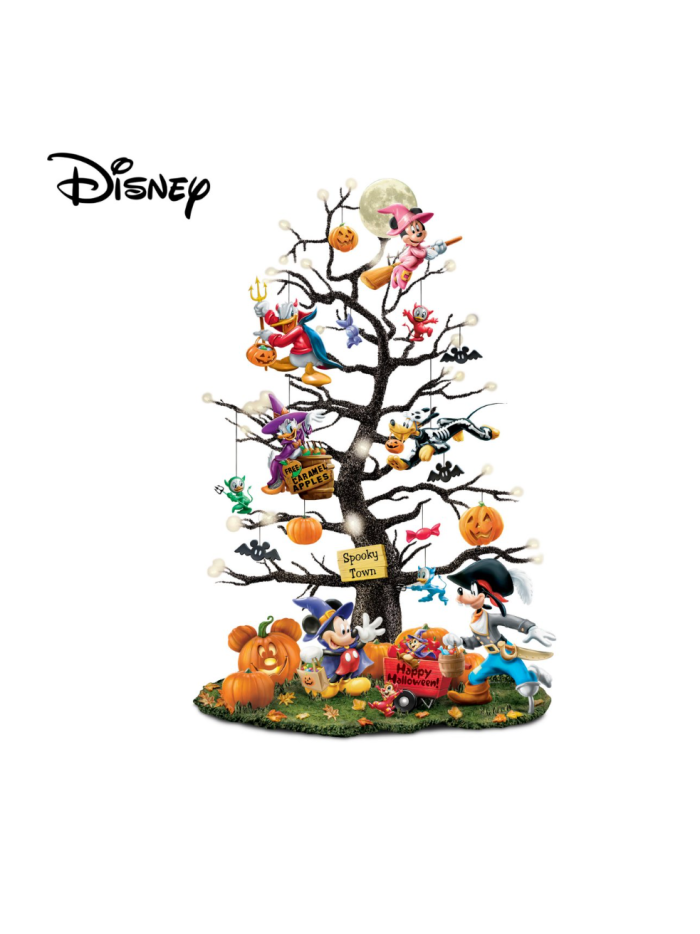 Disney Trick Or Treat Halloween Tabletop Tree