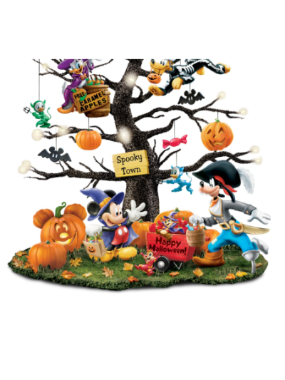 Disney Trick Or Treat Halloween Tabletop Tree