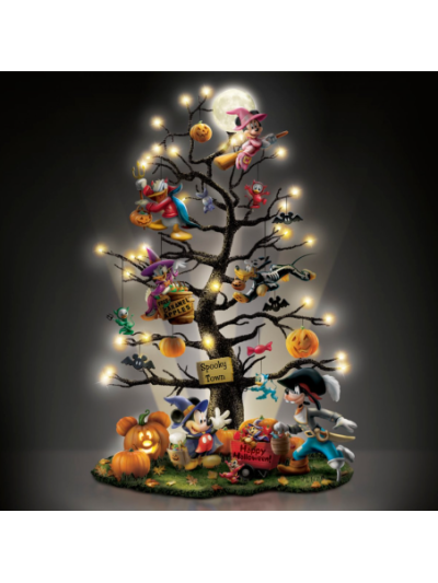 Disney Trick Or Treat Halloween Tabletop Tree