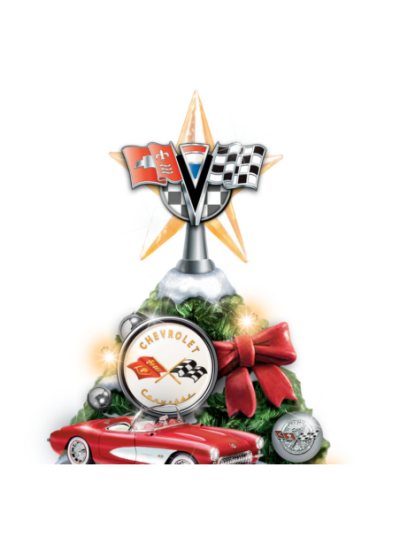 Oh What Fun It Is to Drive Corvette Christmas Tree