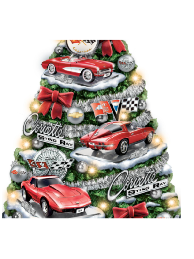 Oh What Fun It Is to Drive Corvette Christmas Tree