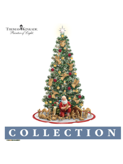 True Meaning Of Christmas Pre-Lit Nativity Tree Collection