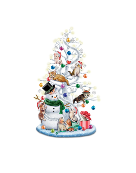 Jürgen Scholz Jingle Cats Tabletop Christmas Tree