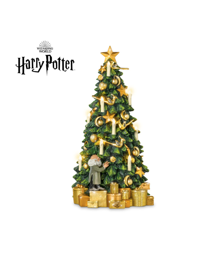 HARRY POTTER HOGWARTS Tabletop Christmas Tree