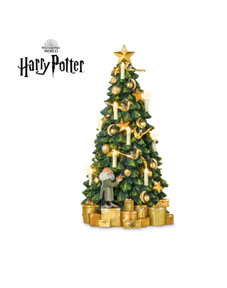 HARRY POTTER HOGWARTS Tabletop Christmas Tree