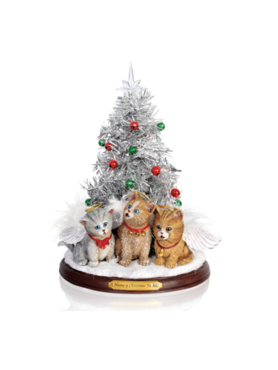 Jürgen Scholz A Meow-y Christmas To All Tabletop Christmas Tree