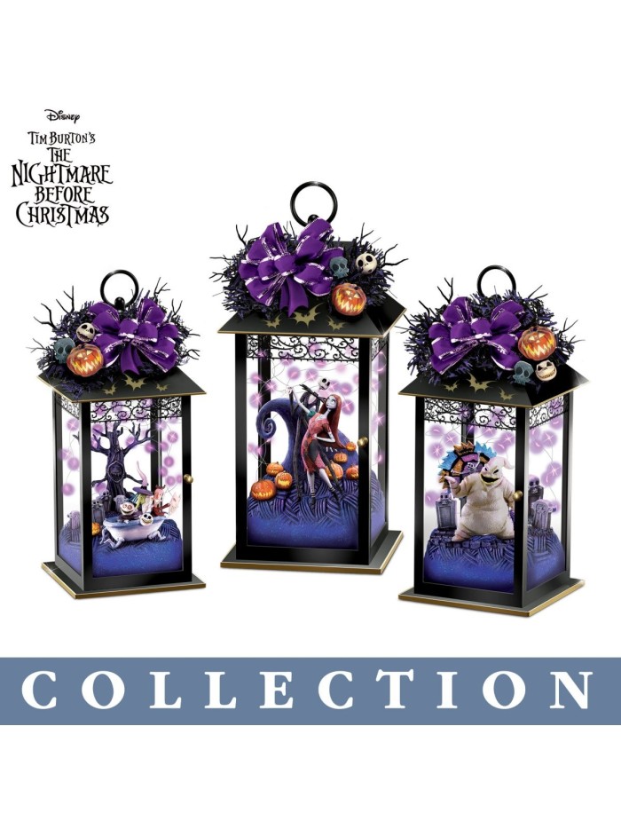 Disney Tim Burton's The Nightmare Before Christmas Lantern Collection