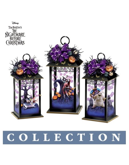 Disney Tim Burton's The Nightmare Before Christmas Lantern Collection