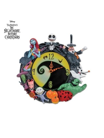 Disney Tim Burton's The Nightmare Before Christmas Wall Clock