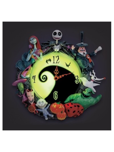 Disney Tim Burton's The Nightmare Before Christmas Wall Clock