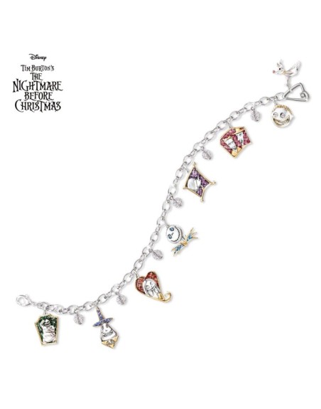 Disney Tim Burton The Nightmare Before Christmas Charm Bracelet