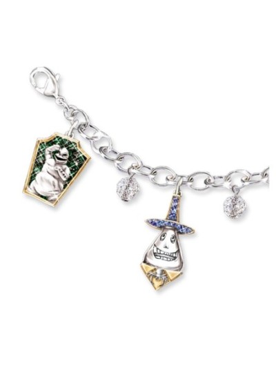 Disney Tim Burton The Nightmare Before Christmas Charm Bracelet