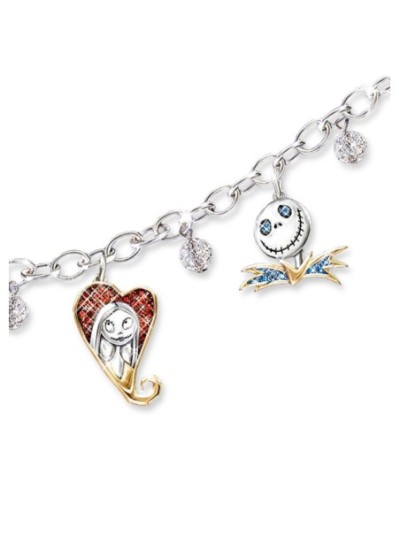 Disney Tim Burton The Nightmare Before Christmas Charm Bracelet