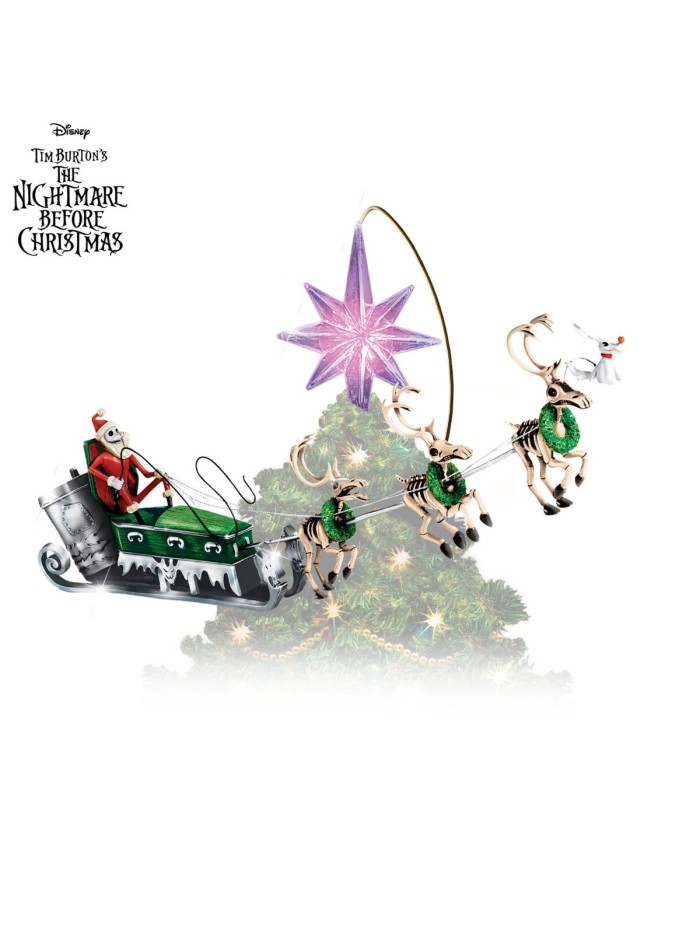 Disney Tim Burton's The Nightmare Before Christmas Tree Topper