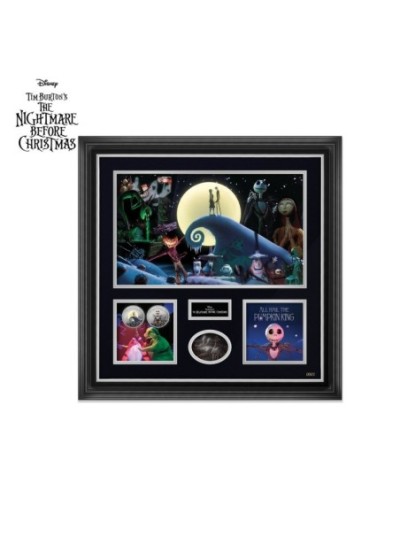 Disney Tim Burton's Nightmare Before Christmas All Hail the Pumpkin King Print