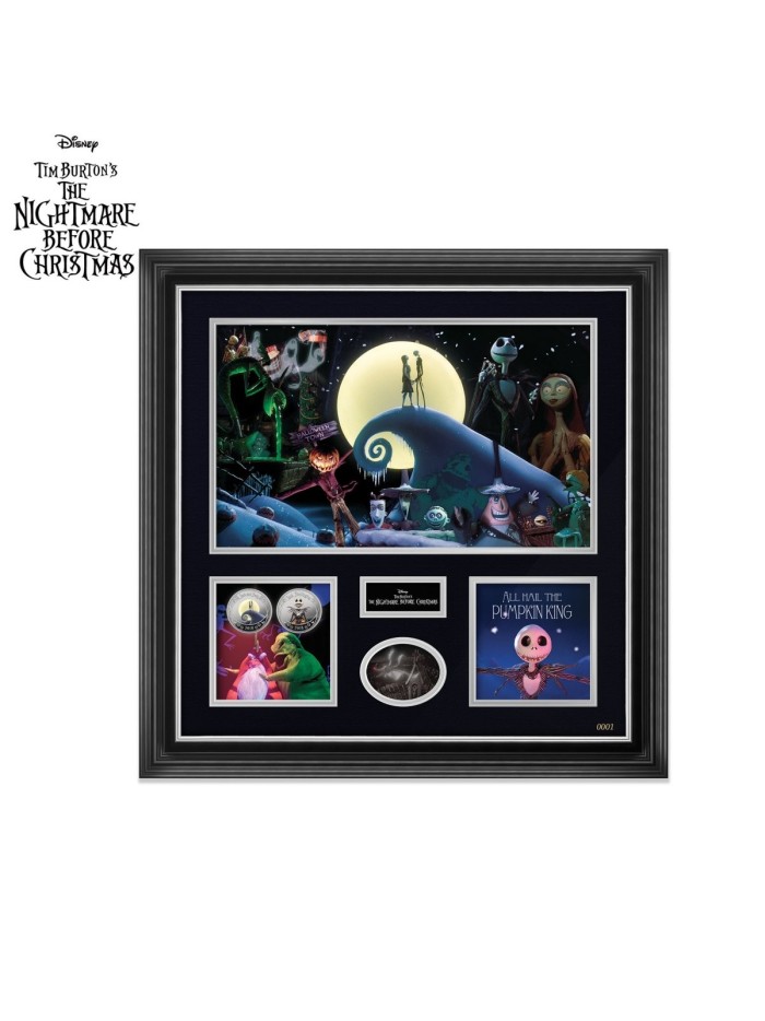 Disney Tim Burton's Nightmare Before Christmas All Hail the Pumpkin King Print