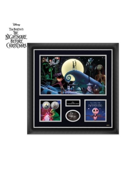 Disney Tim Burton's Nightmare Before Christmas All Hail the Pumpkin King Print