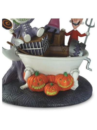 Disney Tim Burton's The Nightmare Before Christmas Trio Of Terror Collector Clock