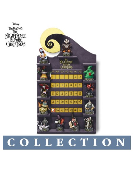 Disney Tim Burton's The Nightmare Before Christmas Perpetual Calendar Collection