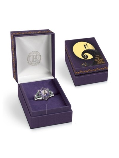 Disney Tim Burton's The Nightmare Before Christmas Magic At Midnight Ladies Ring