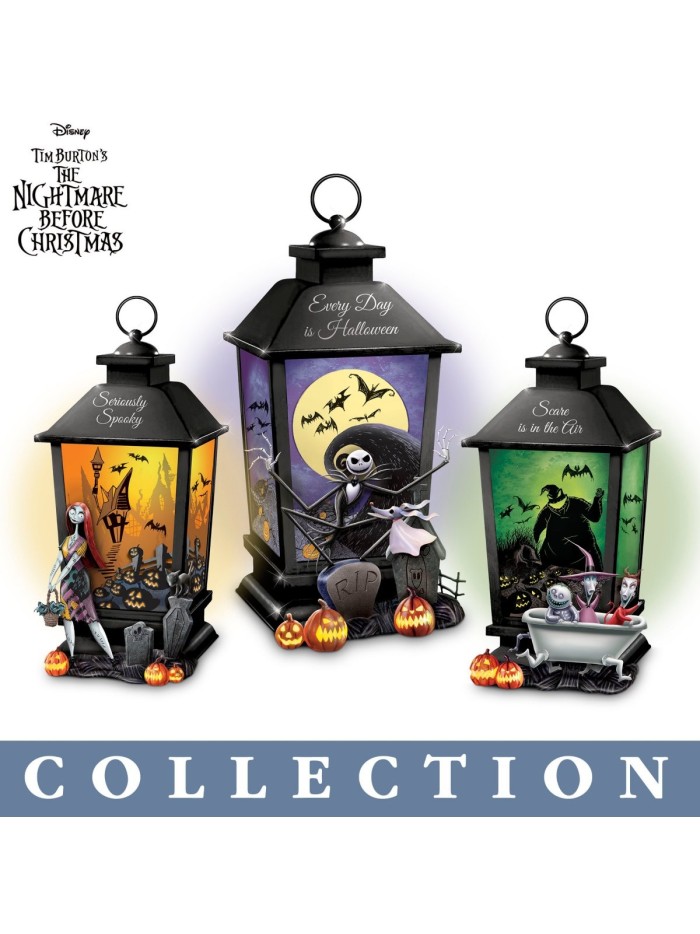 Disney Tim Burton's The Nightmare Before Christmas Lantern Collection