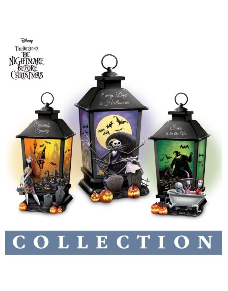 Disney Tim Burton's The Nightmare Before Christmas Lantern Collection