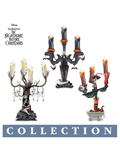 Disney Tim Burton's The Nightmare Before Christmas Candelabra Collection