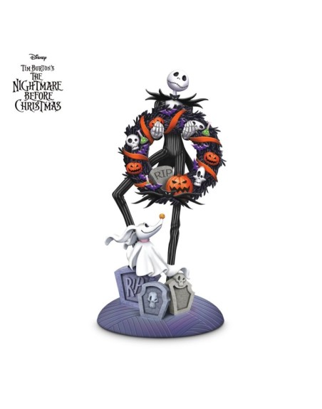 Disney Tim Burton's The Nightmare Before Christmas Spooky Celebration Figurine