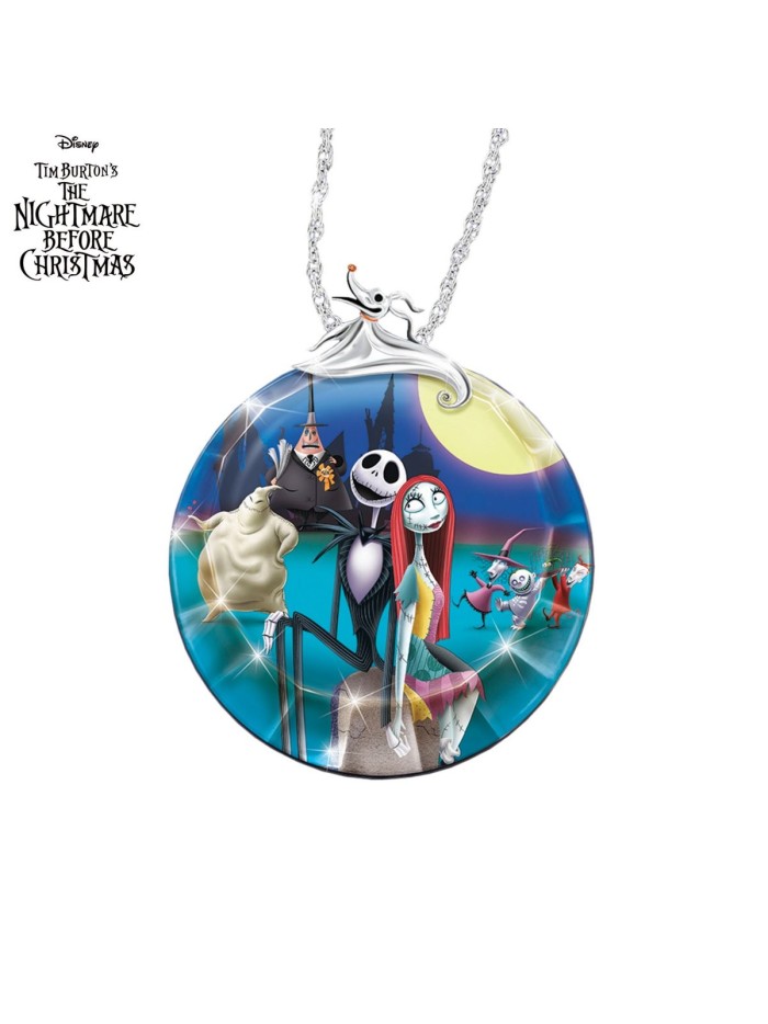 Disney Tim Burton's The Nightmare Before Christmas An Enchanting Nightmare Pendant