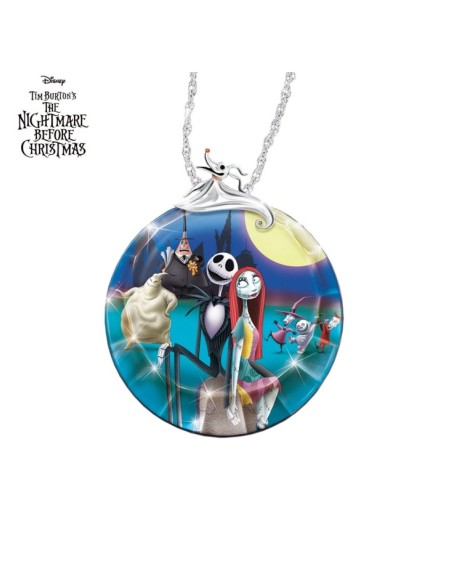 Disney Tim Burton's The Nightmare Before Christmas An Enchanting Nightmare Pendant